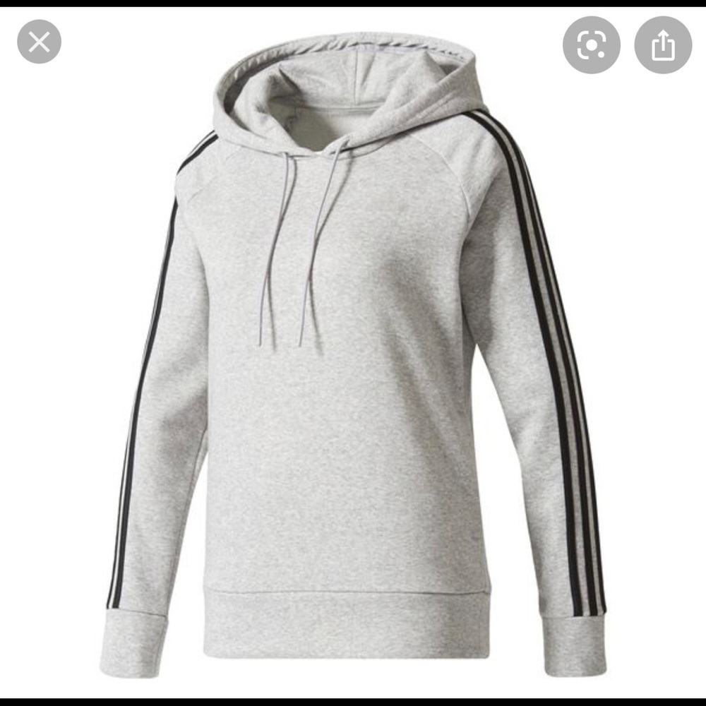 Adidas Women’s 3-Stripes Pullover Hoodie